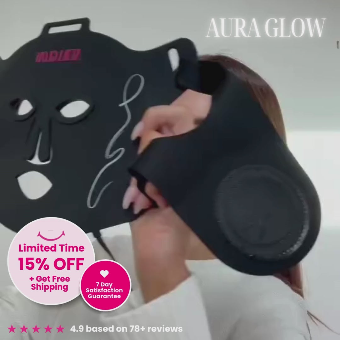 Load video: Limited Edition LED Light Therapy Set – Complete Face, Neck &amp; Chest